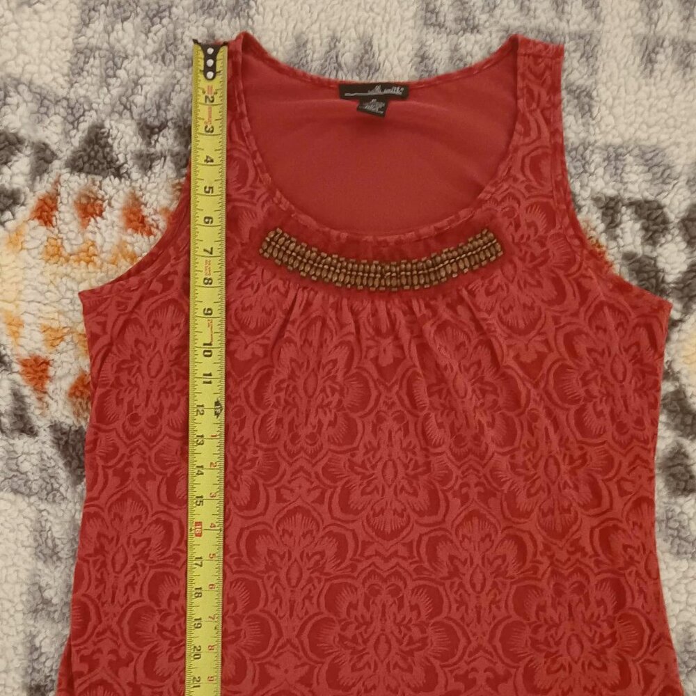 SALE 2 FOR $ 18.00 !!!  WOMENS WILLIE SMITH TANK TOP  L/XL